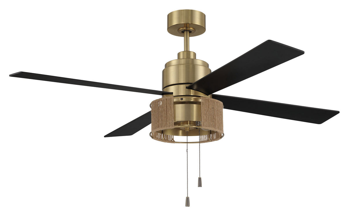 Craftmade - KNS52SB4 - 52" Ceiling Fan - Kensey - Satin Brass