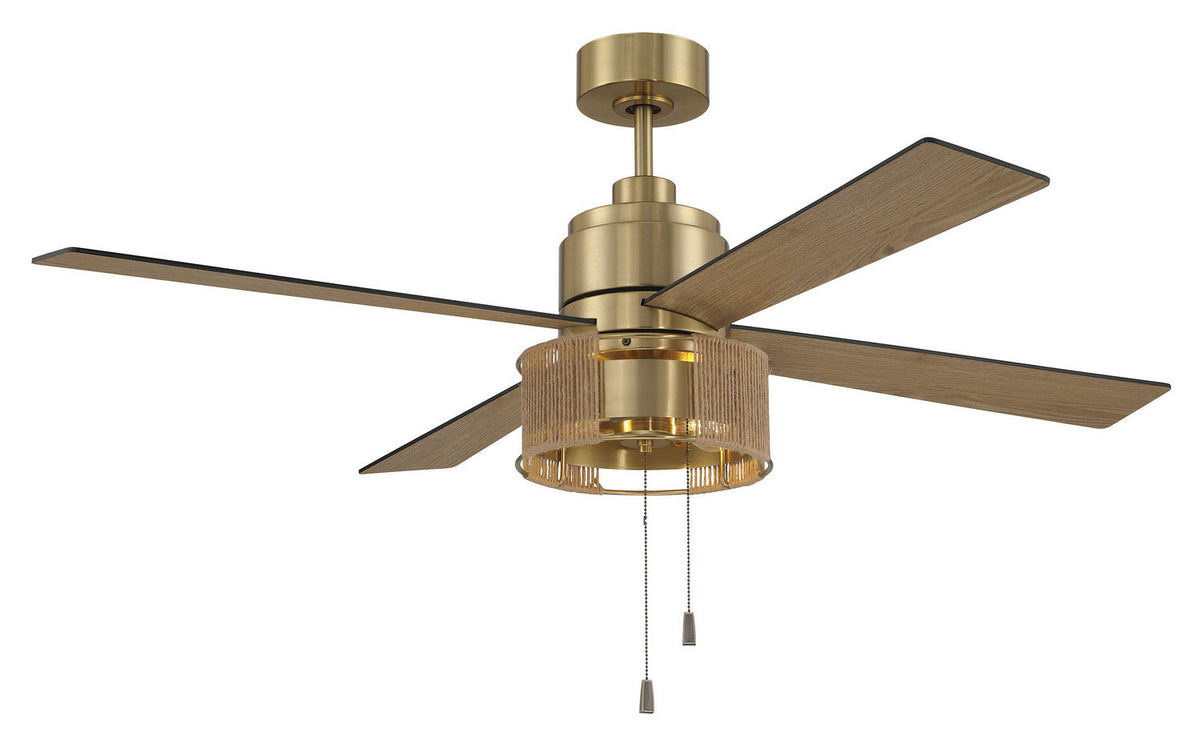 Craftmade - KNS52SB4 - 52" Ceiling Fan - Kensey - Satin Brass