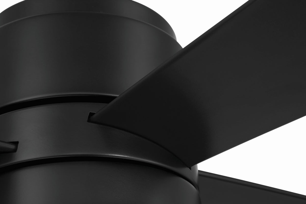Craftmade - OMCY52FB4-PC - 52" Ceiling Fan - Outdoor McCoy 52 4 Blade with Pull Chains - Flat Black