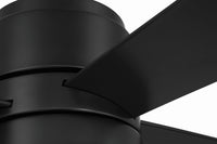 Craftmade - OMCY52FB4-PC - 52" Ceiling Fan - Outdoor McCoy 52 4 Blade with Pull Chains - Flat Black