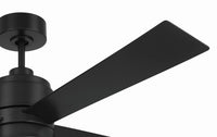 Craftmade - OMCY52FB4-PC - 52" Ceiling Fan - Outdoor McCoy 52 4 Blade with Pull Chains - Flat Black