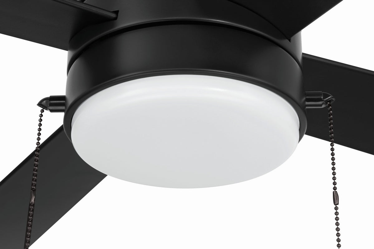 Craftmade - OMCY52FB4-PC - 52" Ceiling Fan - Outdoor McCoy 52 4 Blade with Pull Chains - Flat Black