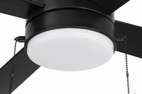 Craftmade - OMCY52FB4-PC - 52" Ceiling Fan - Outdoor McCoy 52 4 Blade with Pull Chains - Flat Black
