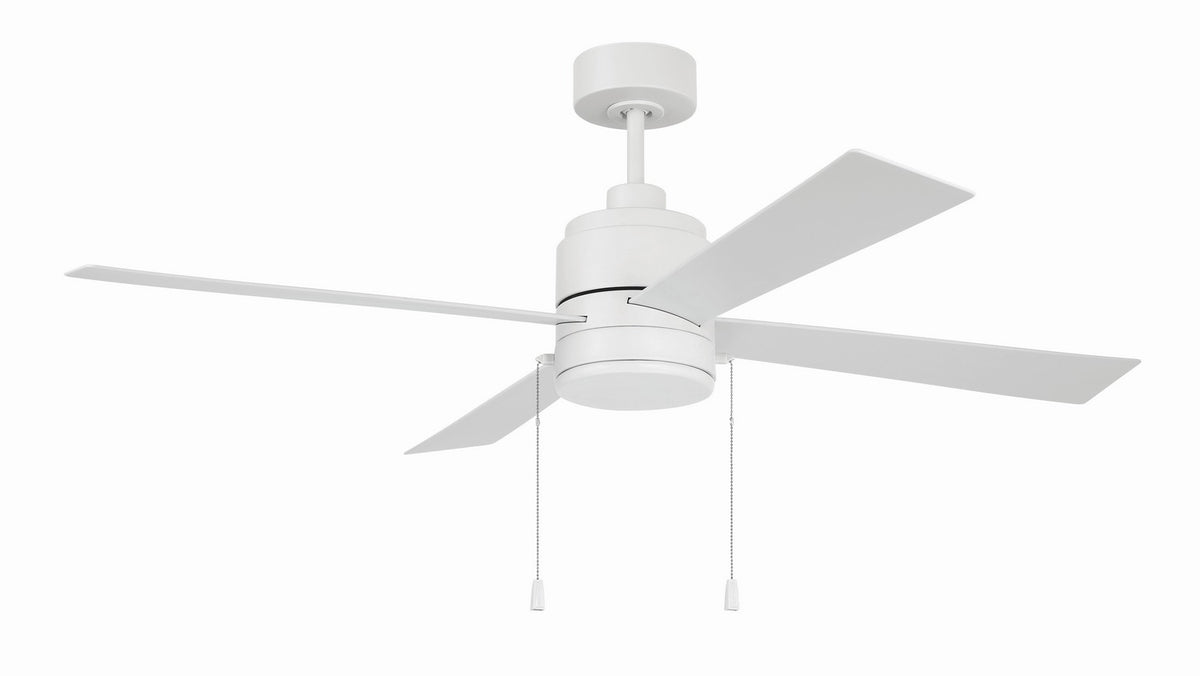 Craftmade - OMCY52W4-PC - 52" Ceiling Fan - Outdoor McCoy 52 4 Blade with Pull Chains - White