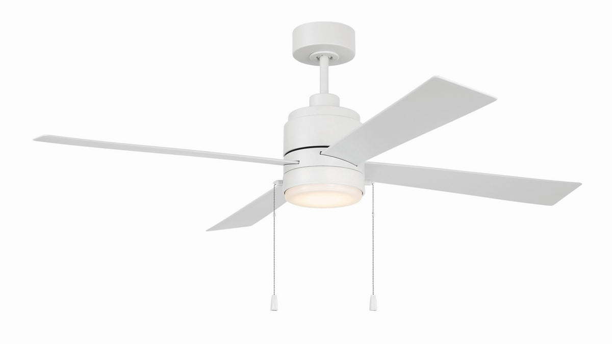 Craftmade - OMCY52W4-PC - 52" Ceiling Fan - Outdoor McCoy 52 4 Blade with Pull Chains - White