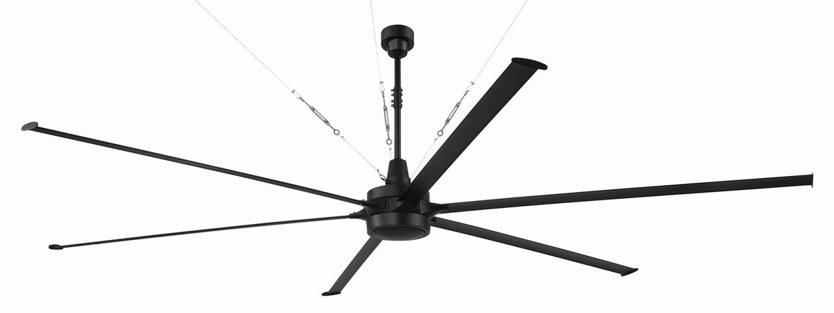 Craftmade - PRT144FB6 - 144" Ceiling Fan - Prost 144 - Flat Black