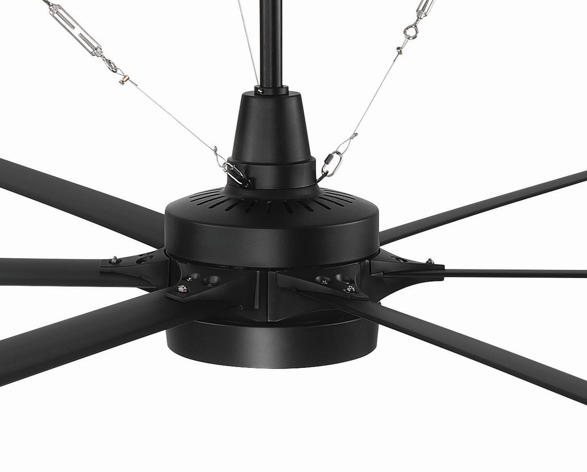 Craftmade - PRT144FB6 - 144" Ceiling Fan - Prost 144 - Flat Black