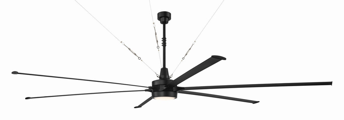 Craftmade - PRT144FB6 - 144" Ceiling Fan - Prost 144 - Flat Black