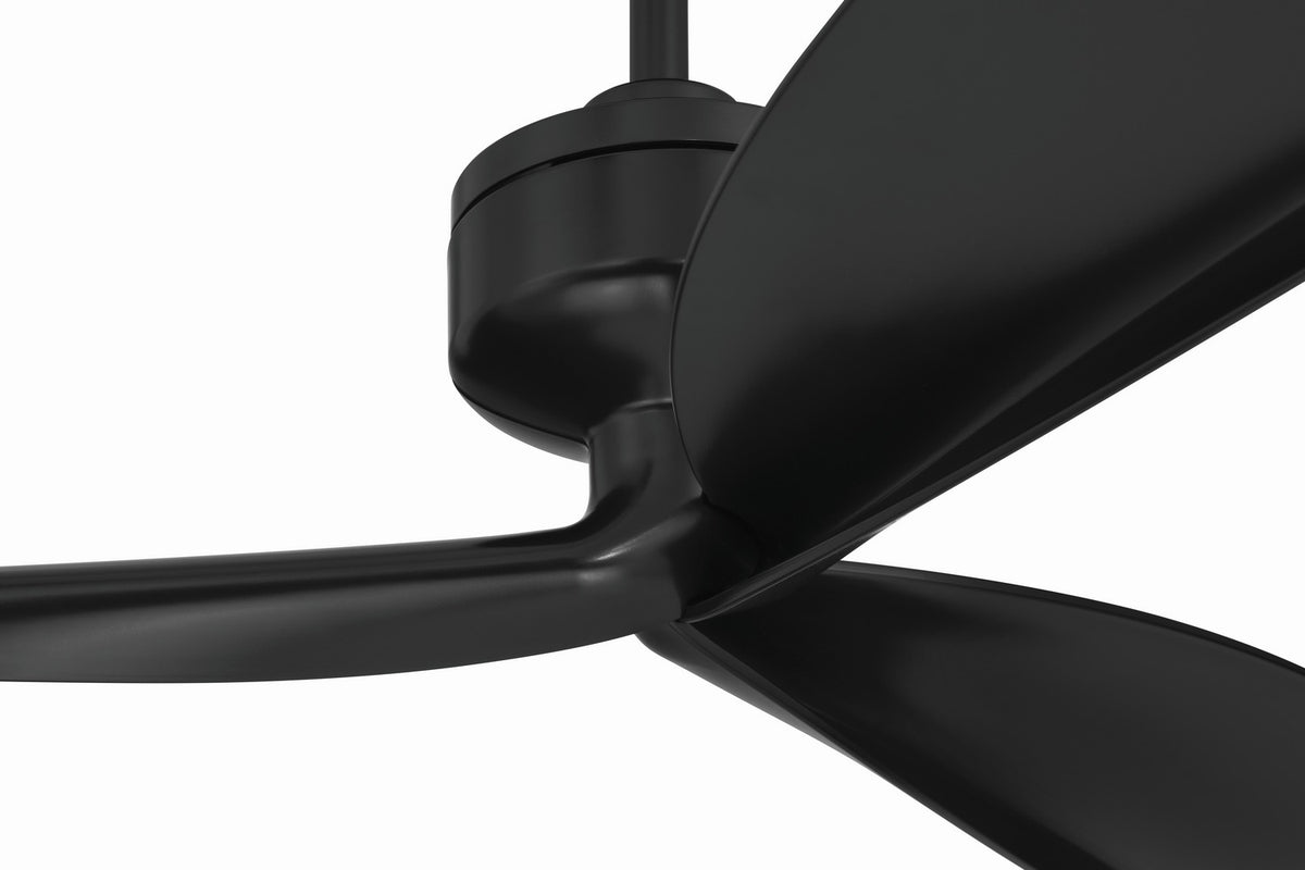 Craftmade - RFK52FB3 - 52" Ceiling Fan - Rafiki - Flat Black
