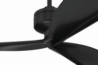 Craftmade - RFK52FB3 - 52" Ceiling Fan - Rafiki - Flat Black