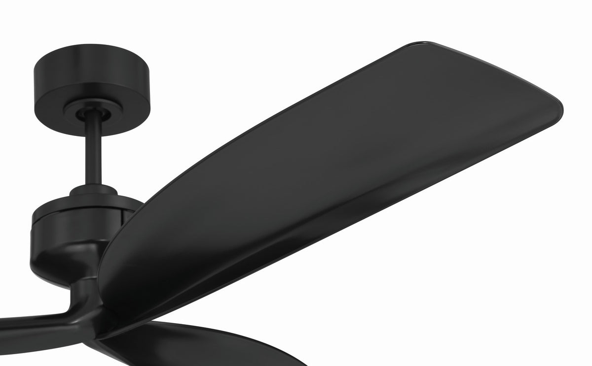 Craftmade - RFK52FB3 - 52" Ceiling Fan - Rafiki - Flat Black