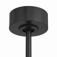 Craftmade - RFK52FB3 - 52" Ceiling Fan - Rafiki - Flat Black