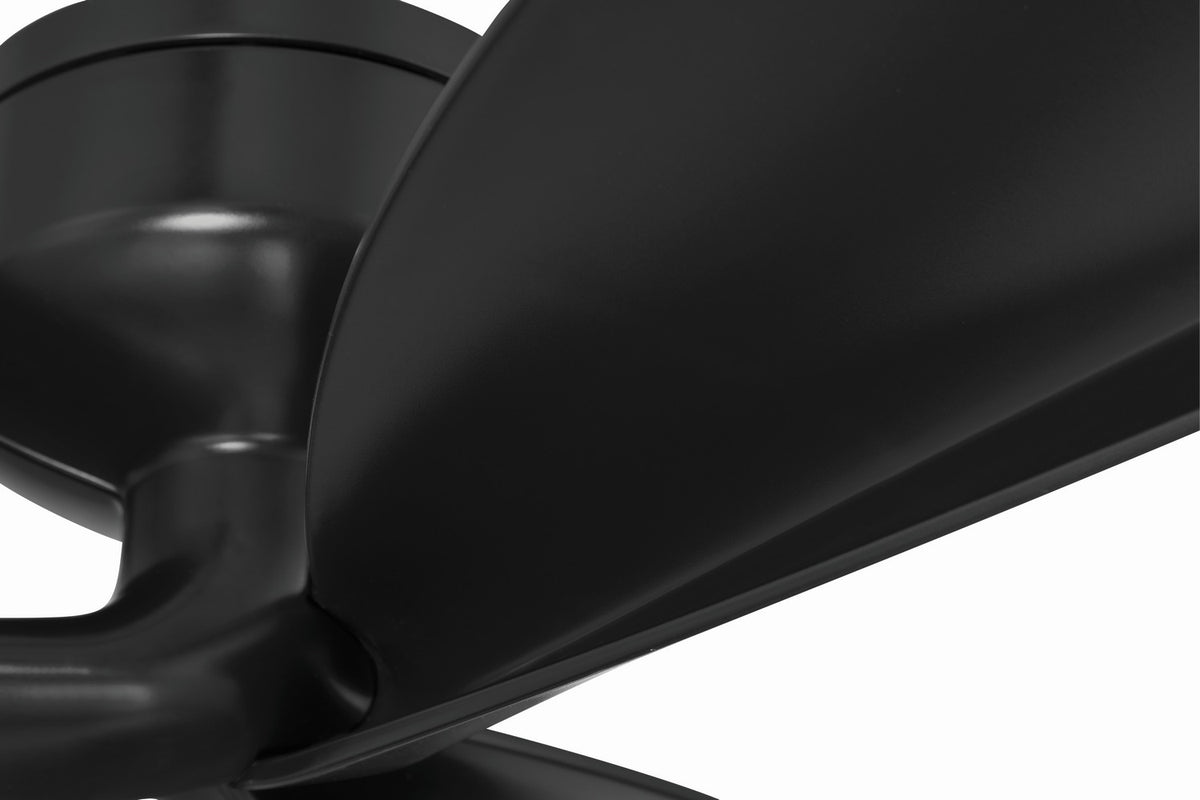 Craftmade - RFK52FB3 - 52" Ceiling Fan - Rafiki - Flat Black