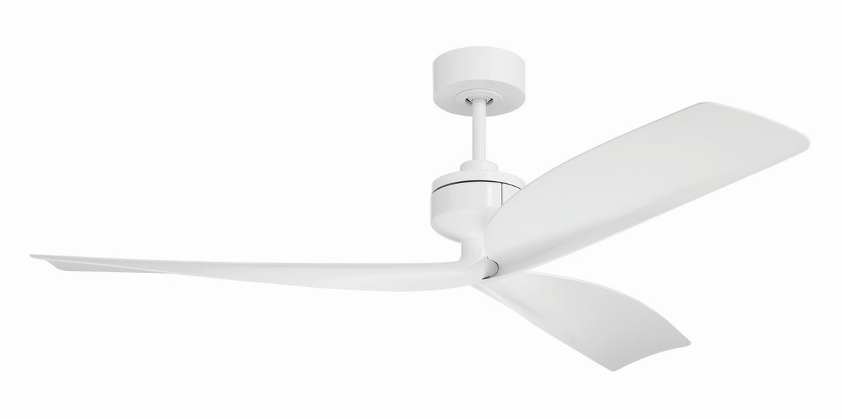 Craftmade - RFK52W3 - 52" Ceiling Fan - Rafiki - White
