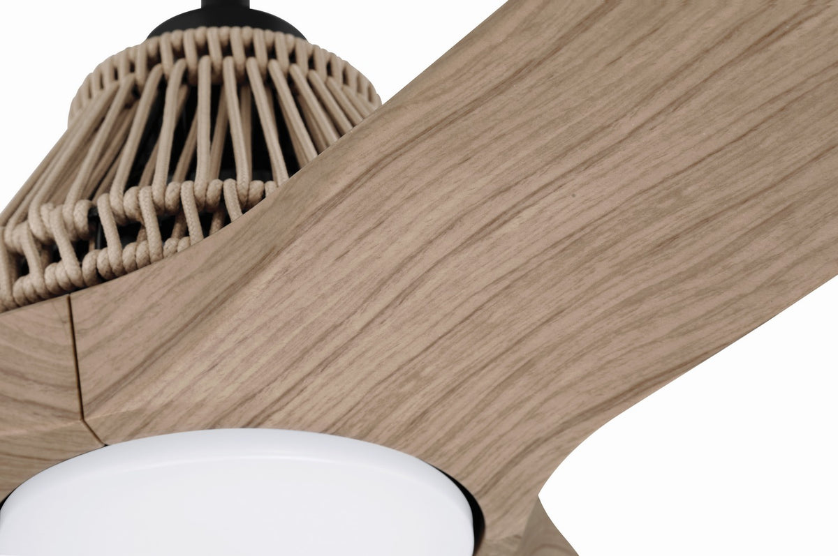 Craftmade - SEA56FB3 - 56" Ceiling Fan - Sea Scape - Flat Black