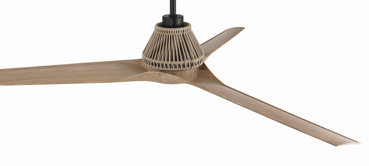 Craftmade - SEA56FB3 - 56" Ceiling Fan - Sea Scape - Flat Black