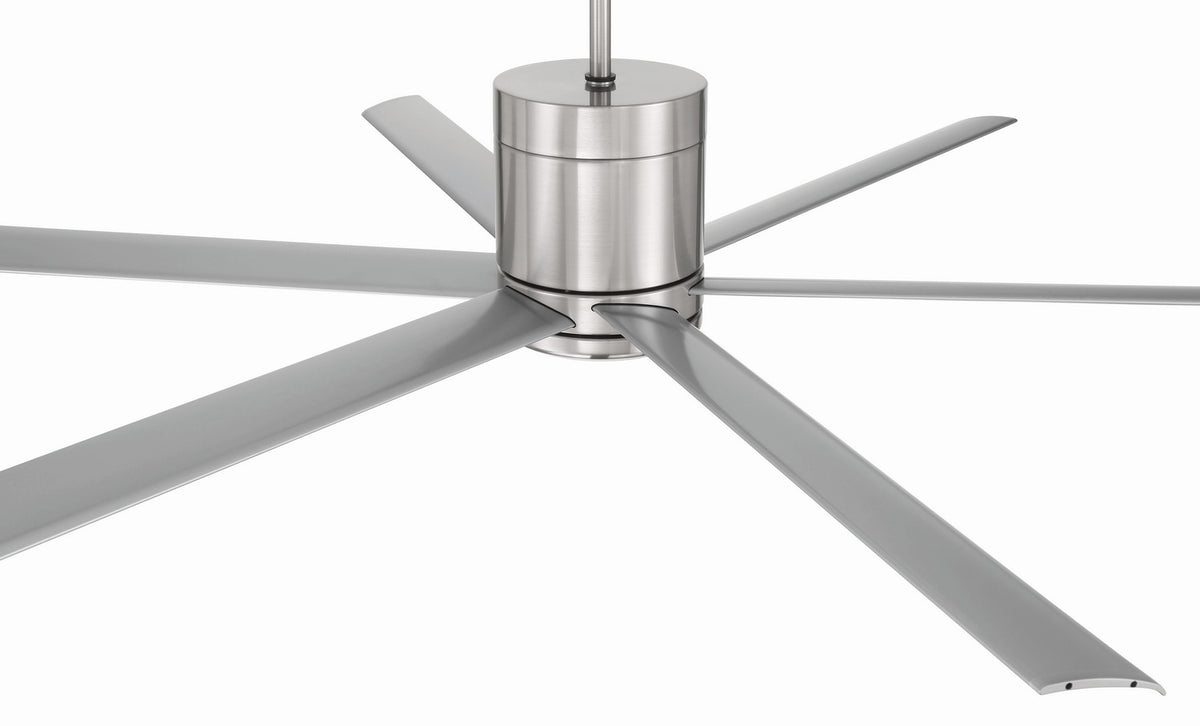 Craftmade - TTE65BNK6 - 65" Ceiling Fan - Tate - Brushed Polished Nickel