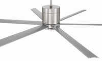 Craftmade - TTE65BNK6 - 65" Ceiling Fan - Tate - Brushed Polished Nickel