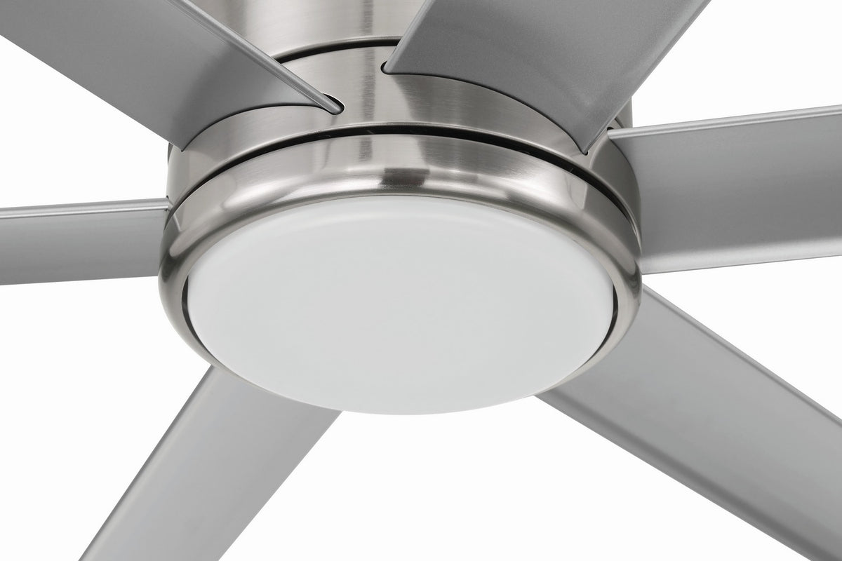 Craftmade - TTE65BNK6 - 65" Ceiling Fan - Tate - Brushed Polished Nickel