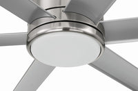 Craftmade - TTE65BNK6 - 65" Ceiling Fan - Tate - Brushed Polished Nickel