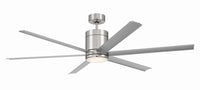 Craftmade - TTE65BNK6 - 65" Ceiling Fan - Tate - Brushed Polished Nickel