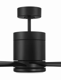 Craftmade - TTE65FB6 - 65" Ceiling Fan - Tate - Flat Black