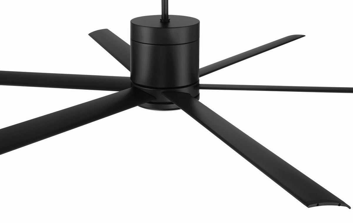 Craftmade - TTE65FB6 - 65" Ceiling Fan - Tate - Flat Black