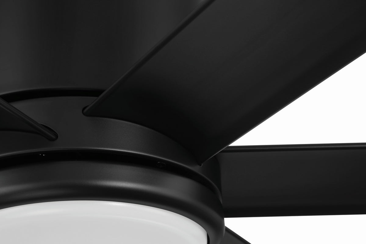 Craftmade - TTE65FB6 - 65" Ceiling Fan - Tate - Flat Black