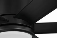 Craftmade - TTE65FB6 - 65" Ceiling Fan - Tate - Flat Black