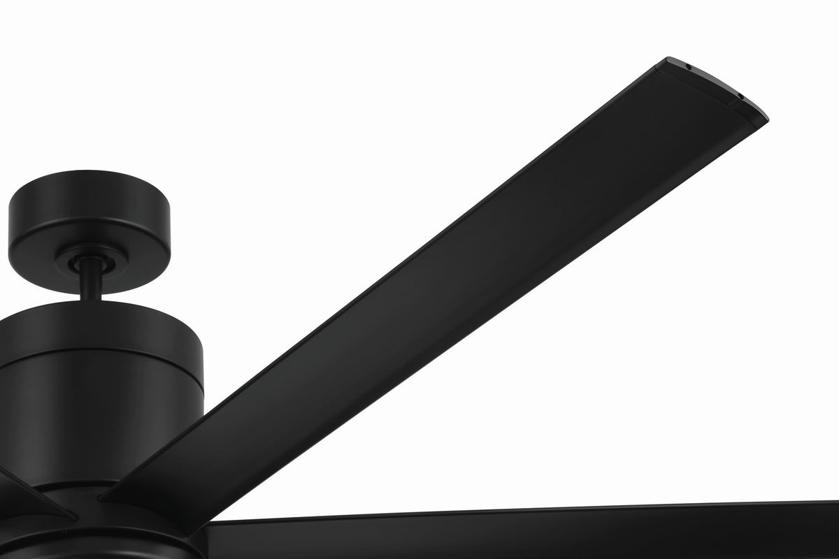 Craftmade - TTE65FB6 - 65" Ceiling Fan - Tate - Flat Black