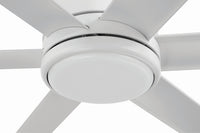 Craftmade - TTE65W6 - 65" Ceiling Fan - Tate - White