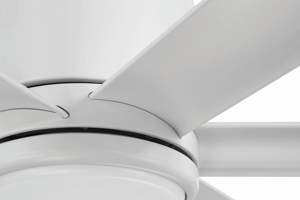 Craftmade - TTE65W6 - 65" Ceiling Fan - Tate - White