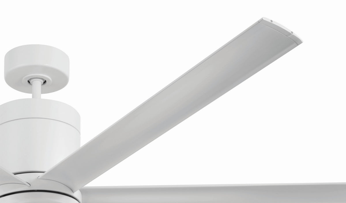 Craftmade - TTE65W6 - 65" Ceiling Fan - Tate - White