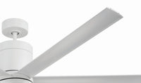Craftmade - TTE65W6 - 65" Ceiling Fan - Tate - White