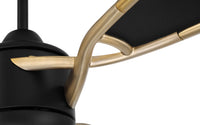 Craftmade - VIA72FBSB3 - 72" Ceiling Fan - Viva - Flat Black/Satin Brass