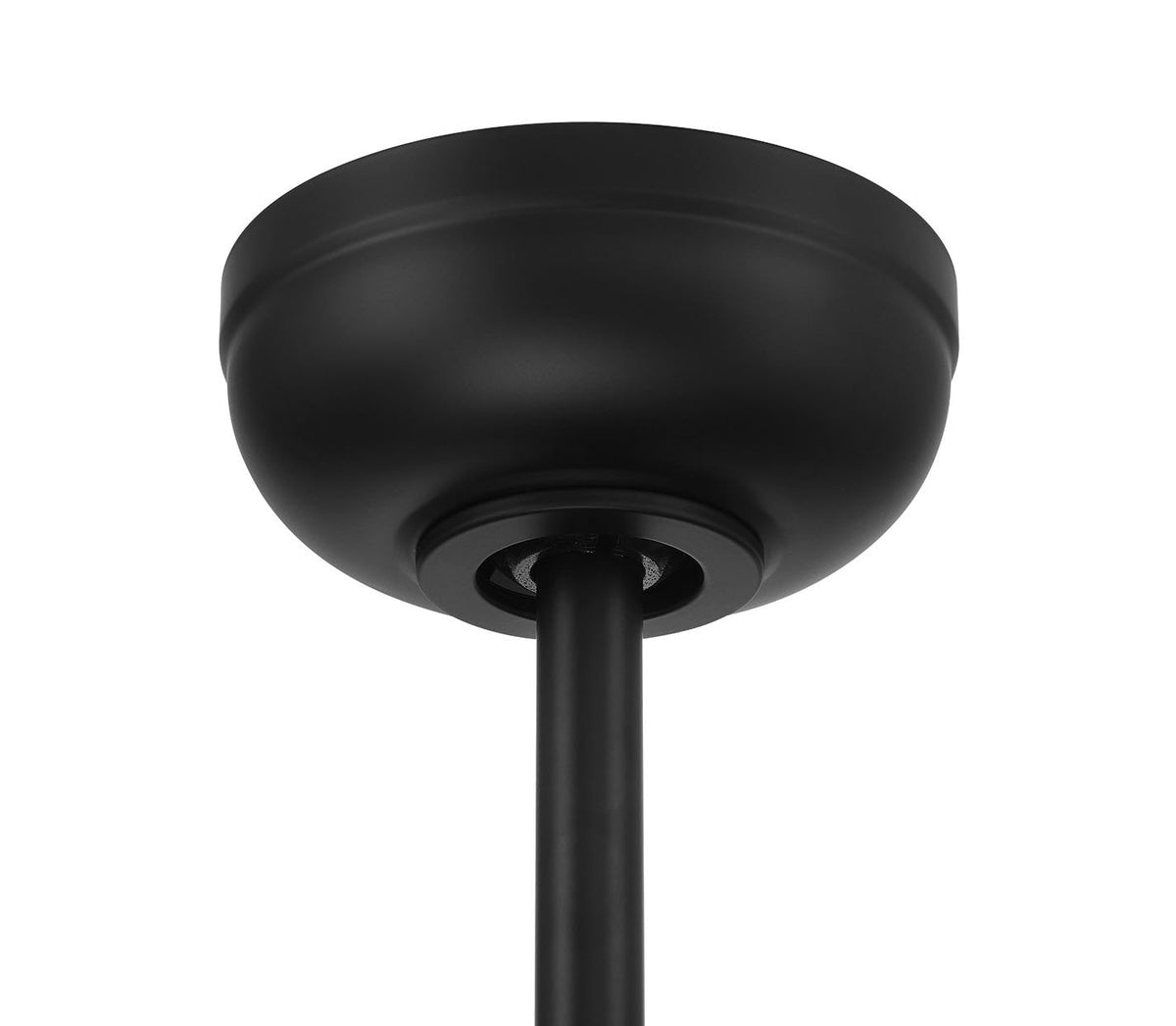 Craftmade - VIA72FBSB3 - 72" Ceiling Fan - Viva - Flat Black/Satin Brass