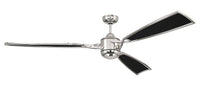 Craftmade - VIA72PLN3 - 72" Ceiling Fan - Viva - Polished Nickel