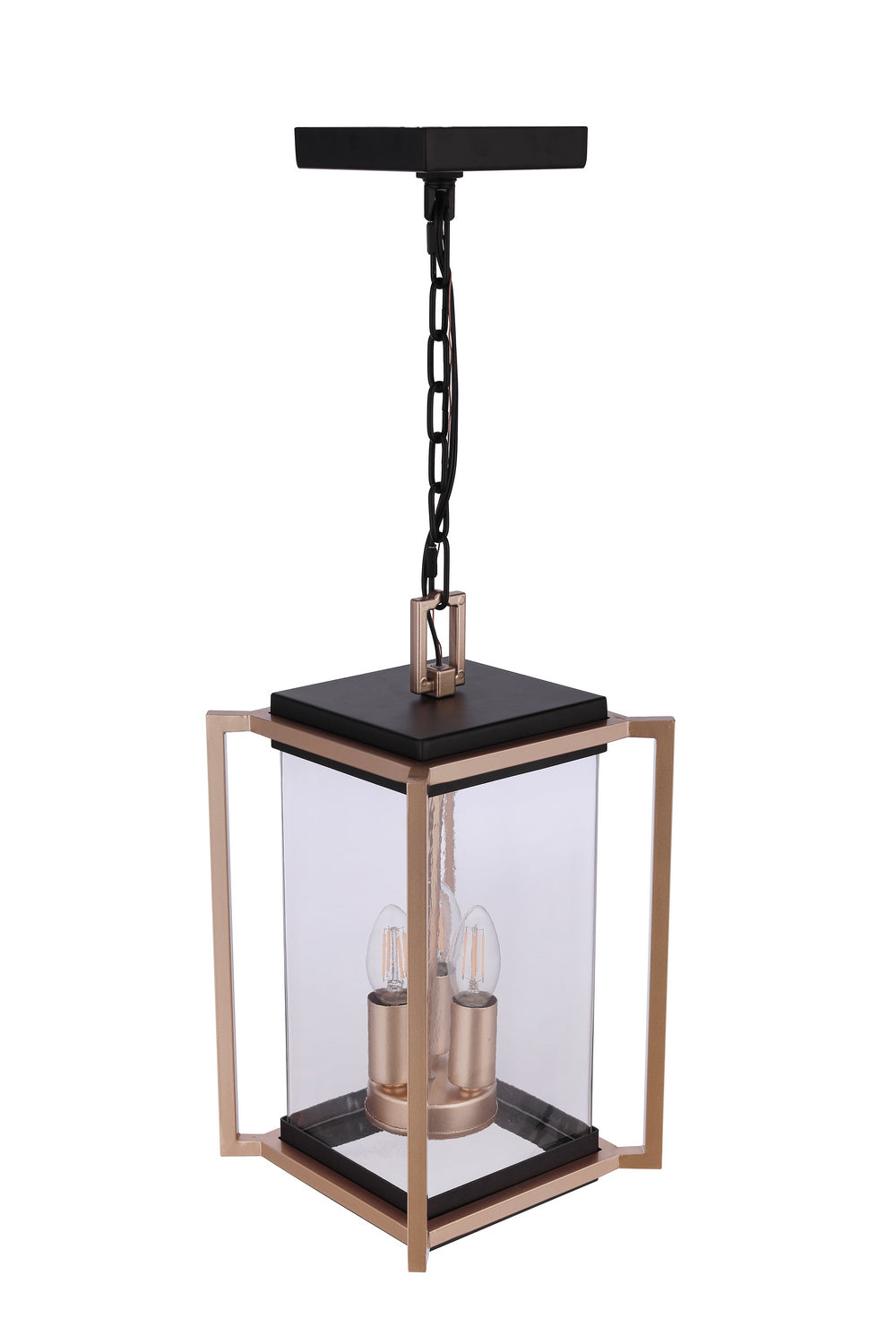 Craftmade - ZA6511-MNSB - Three Light Outdoor Pendant - Metalwork - Midnight / Satin Brass