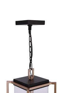 Craftmade - ZA6511-MNSB - Three Light Outdoor Pendant - Metalwork - Midnight / Satin Brass