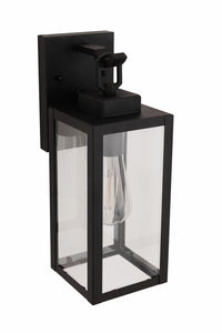 Craftmade - ZA6804-TB - One Light Outdoor Lantern - Marin - Textured Black