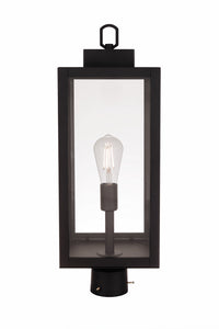 Craftmade - ZA6825-TB - One Light Outdoor Post Mount - Marin - Textured Black
