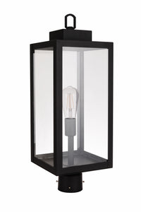 Craftmade - ZA6825-TB - One Light Outdoor Post Mount - Marin - Textured Black