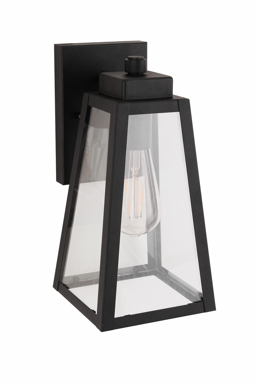 Craftmade - ZA6904-TB - One Light Outdoor Lantern - Sorano - Textured Black