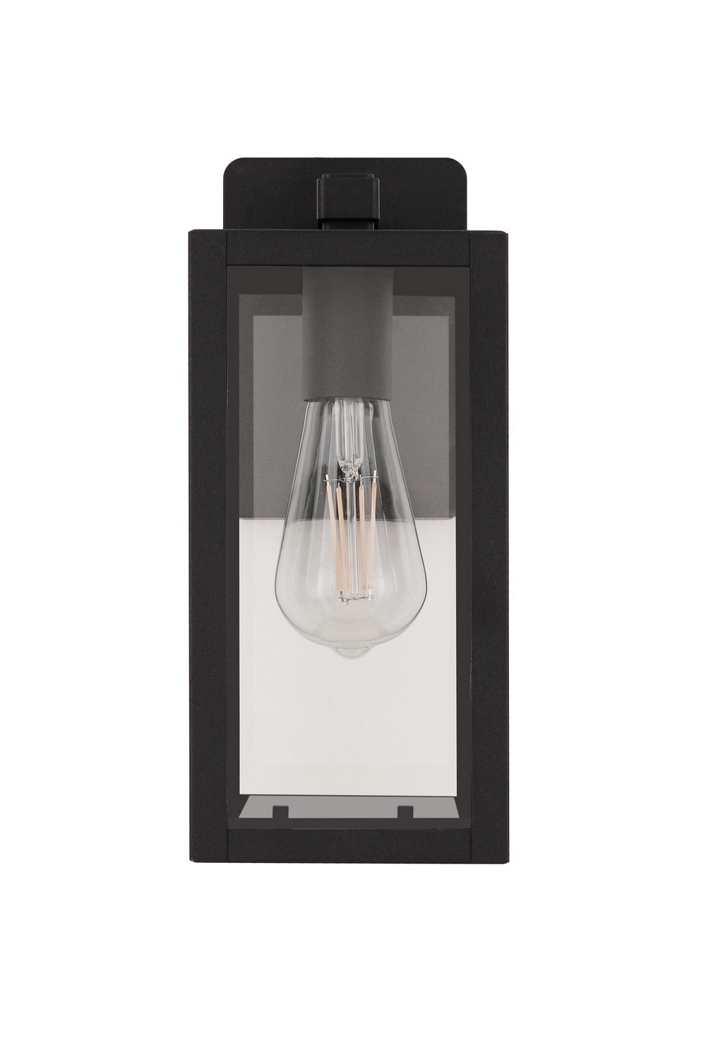 Craftmade - ZA7104-TB - One Light Outdoor Lantern - Harris - Textured Black