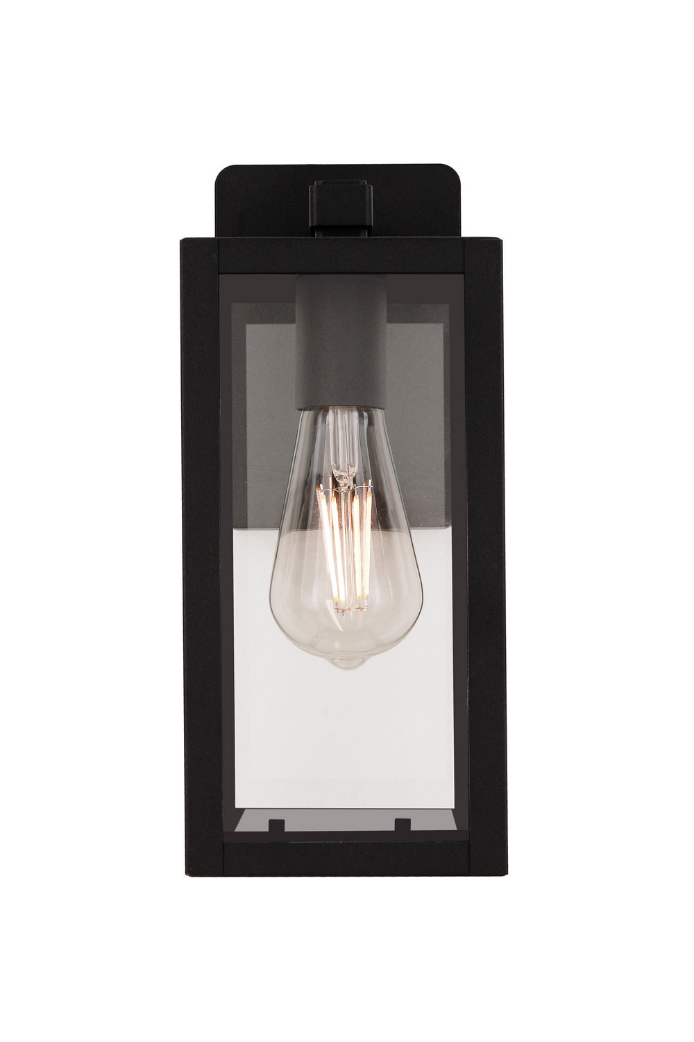 Craftmade - ZA7104-TB - One Light Outdoor Lantern - Harris - Textured Black