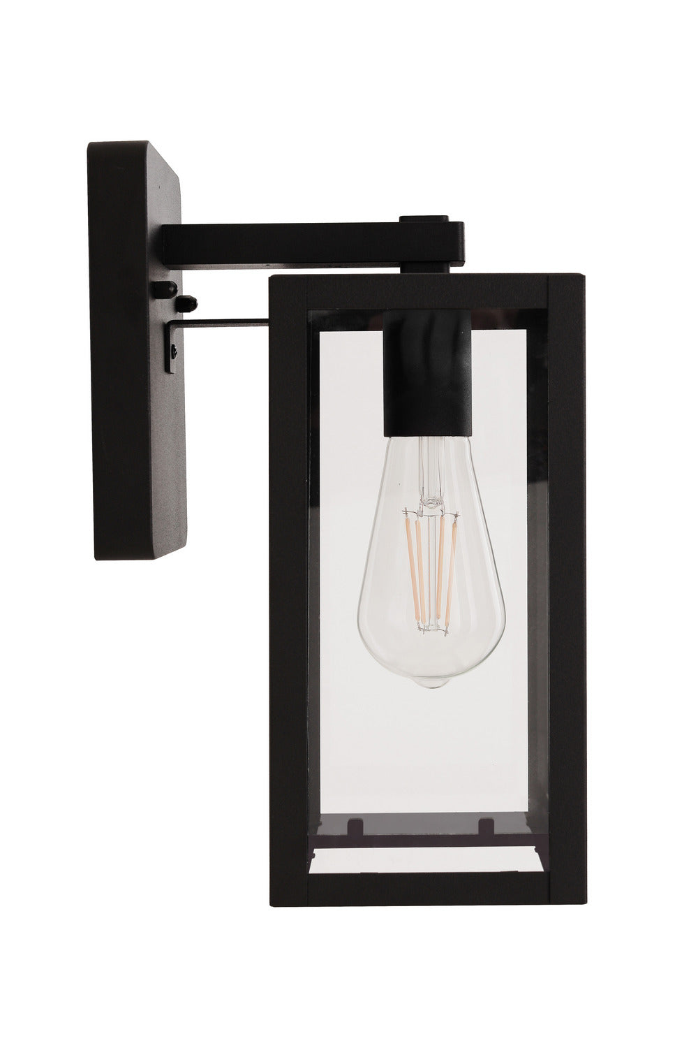 Craftmade - ZA7104-TB - One Light Outdoor Lantern - Harris - Textured Black