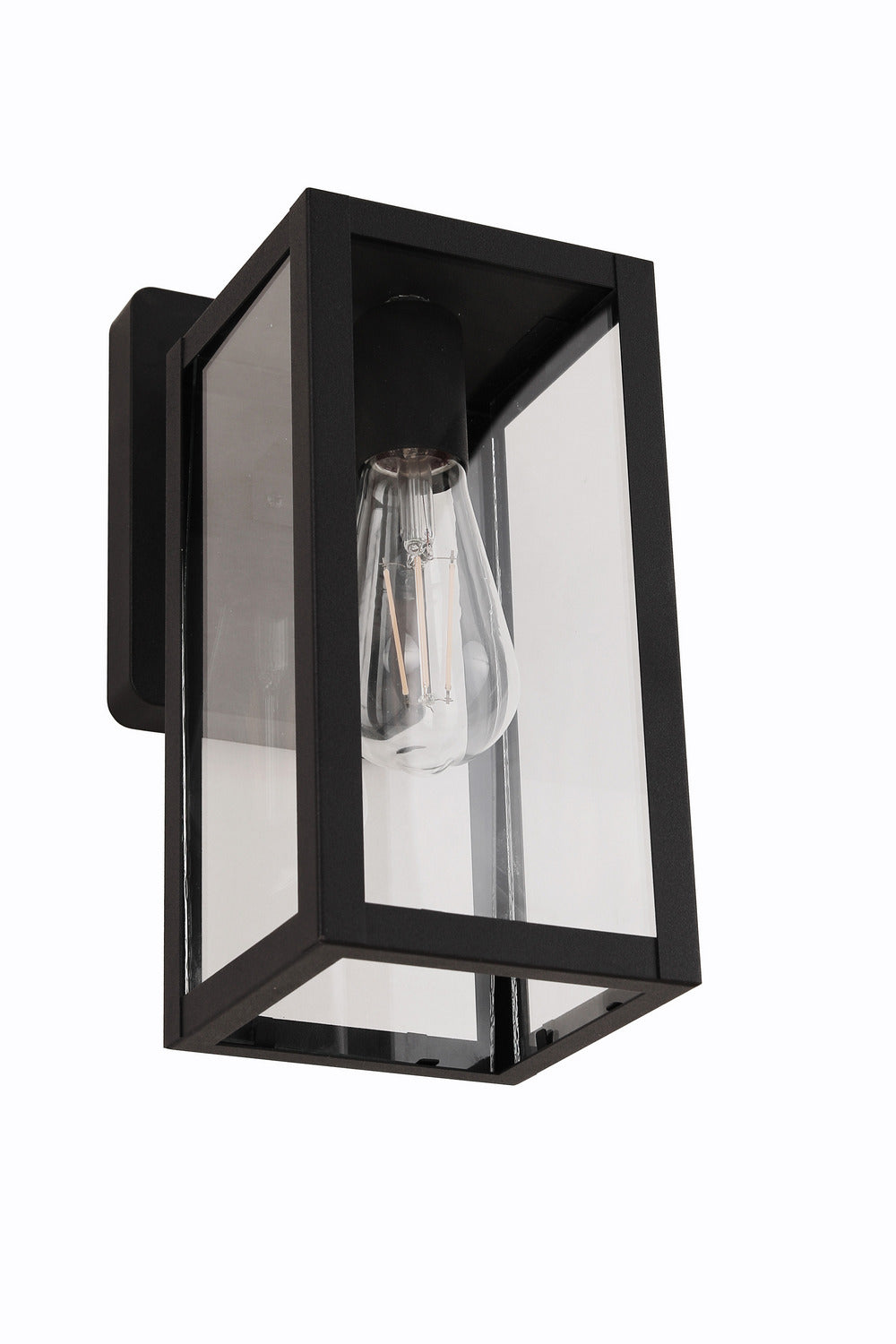 Craftmade - ZA7104-TB - One Light Outdoor Lantern - Harris - Textured Black