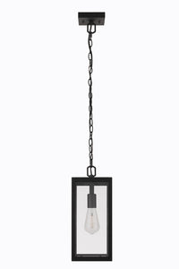 Craftmade - ZA7111-TB - One Light Outdoor Pendant - Harris - Textured Black