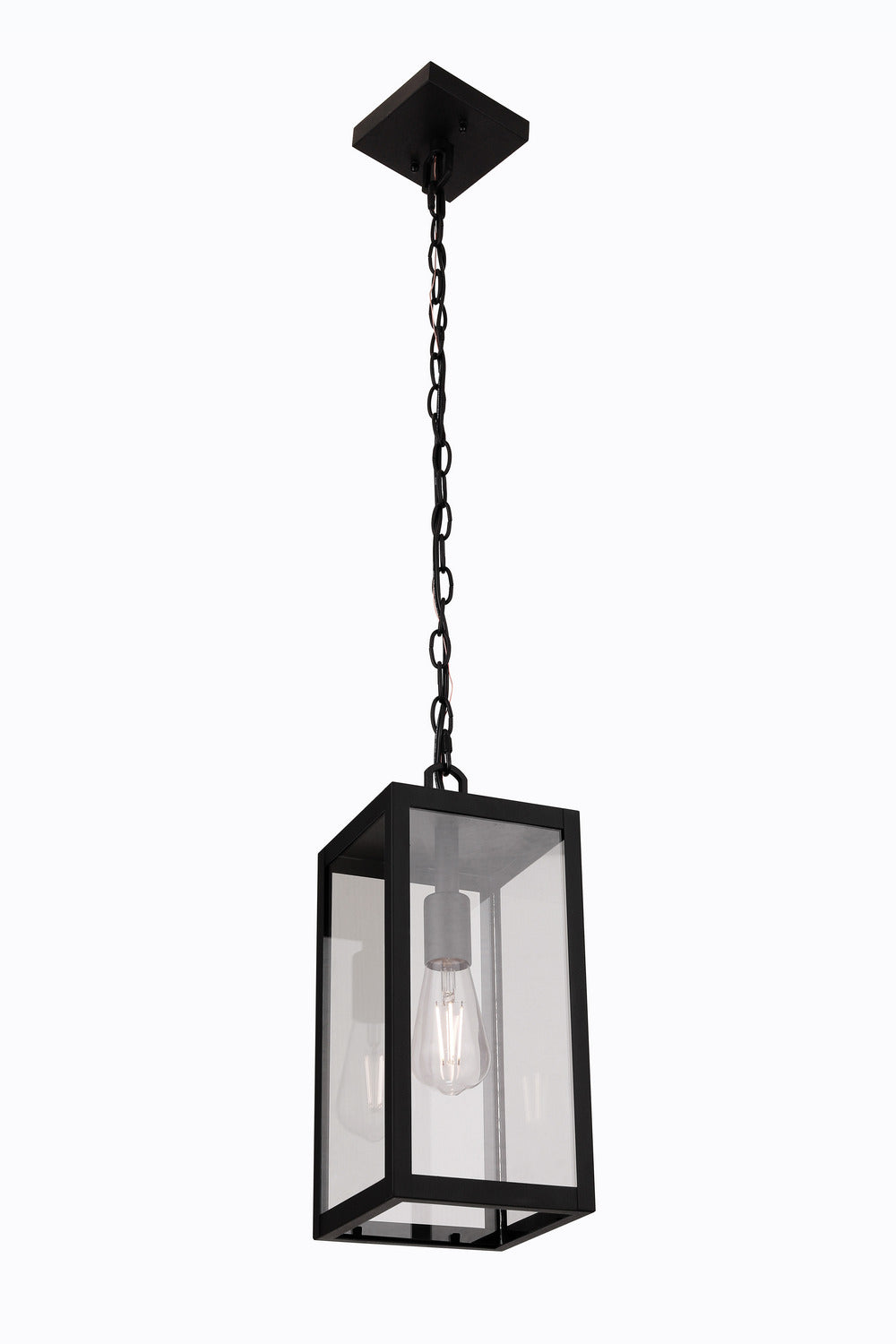 Craftmade - ZA7111-TB - One Light Outdoor Pendant - Harris - Textured Black