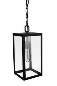 Craftmade - ZA7111-TB - One Light Outdoor Pendant - Harris - Textured Black